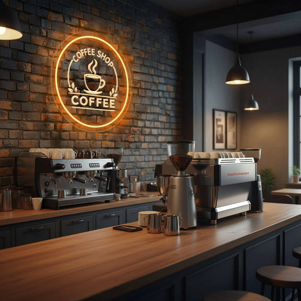 Vintage Coffee Shop LED Neon Sign - Image 3
